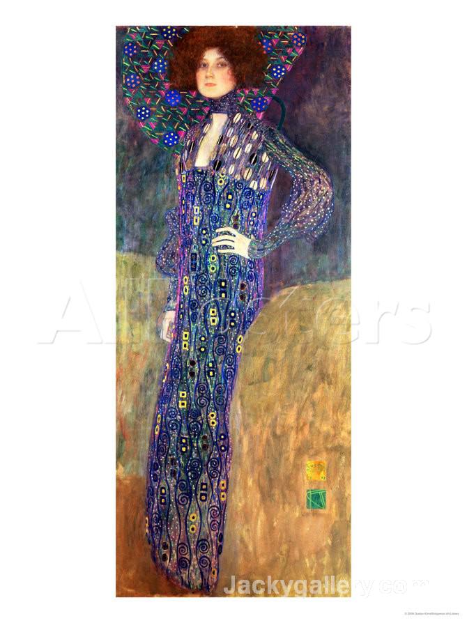 Emilie Floege by Gustav Klimt paintings reproduction